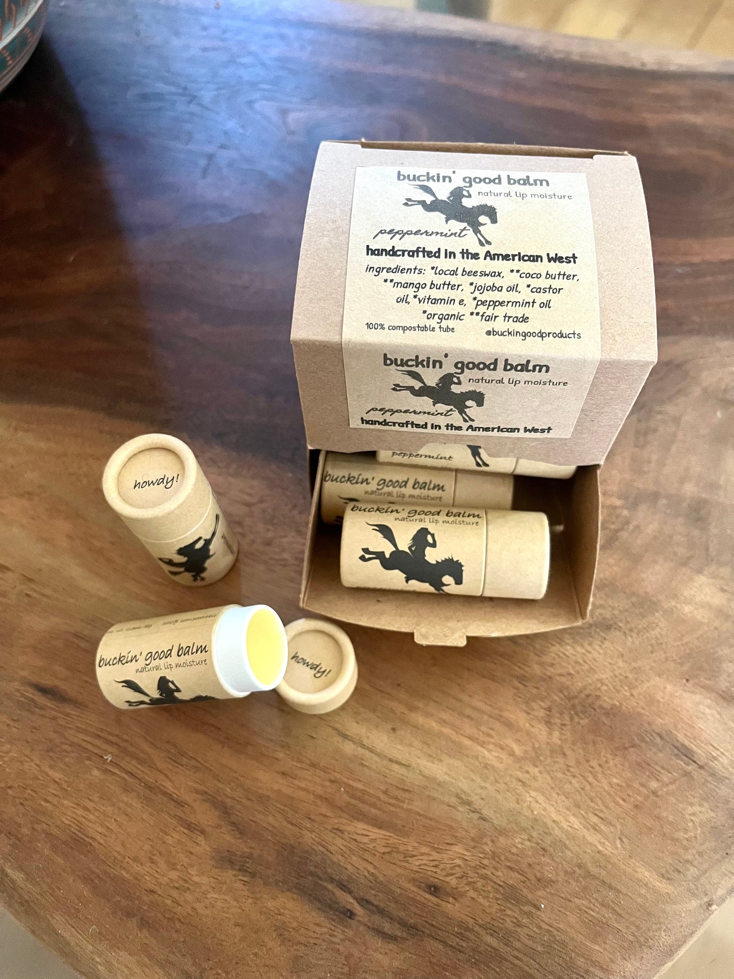 Lip Balm, PeppermintNatural Peppermint Lip Balm for Dry Lips | The Trendora Vault|