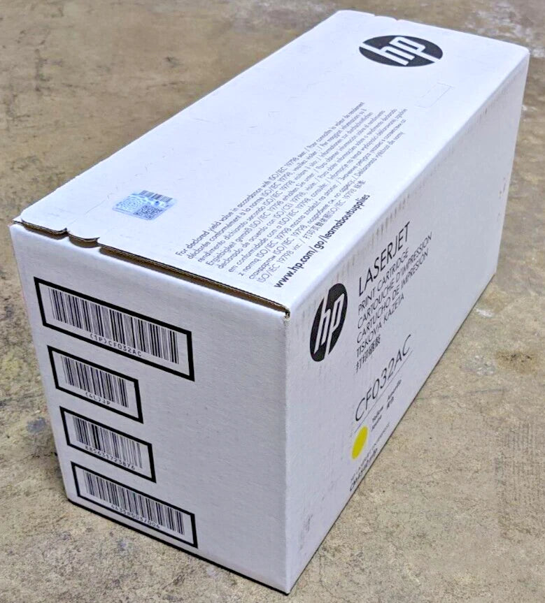 Genuine HP 646A CF032AC Yellow High Yield Toner 12.5K HP LaserJet CM4540 MFP NEW |The Trendora Vault||