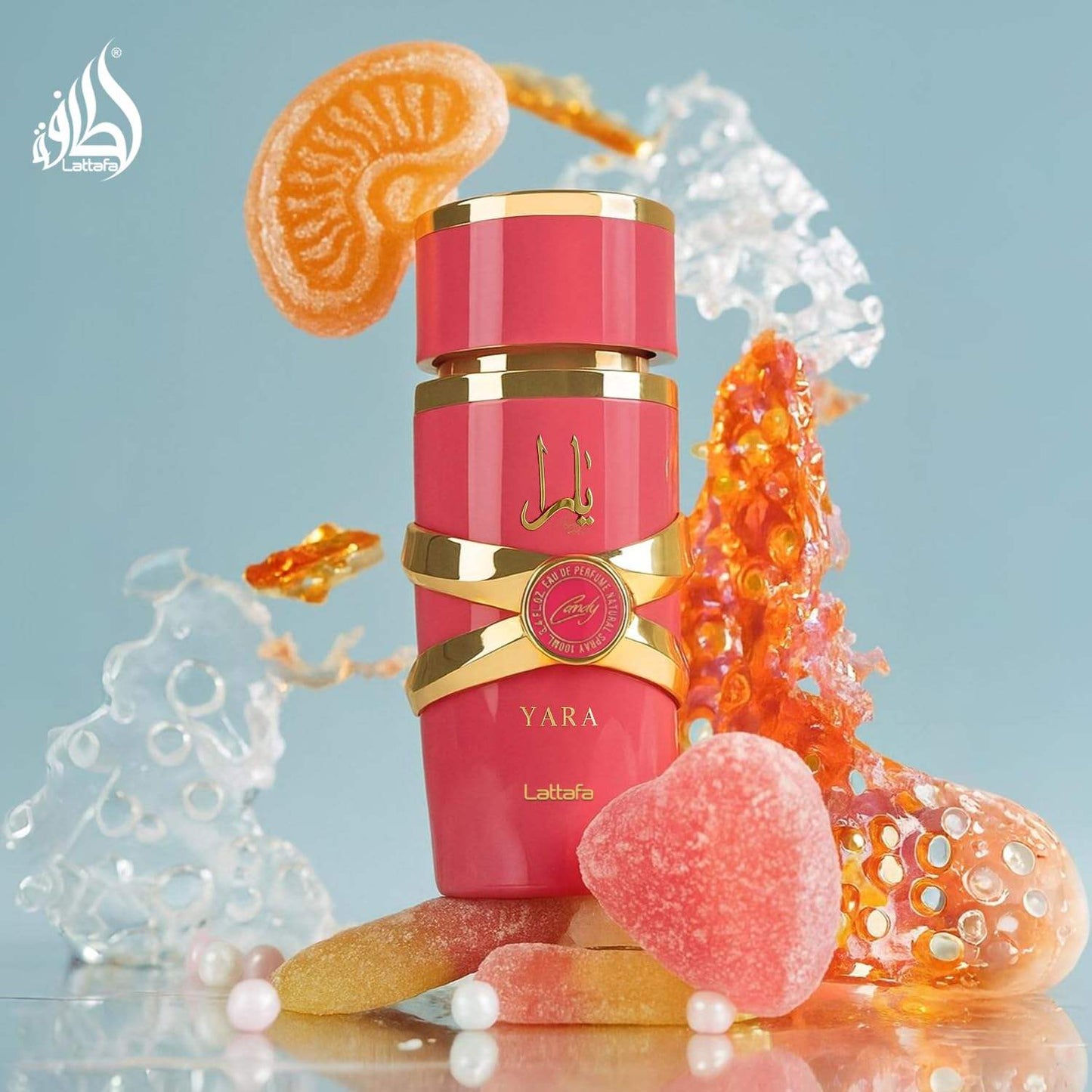 Latafa Yara Candy - Vanilla, Fruity, Citrus, Floral - Eau de Parfum Long-Lasting Fragrance for Women, 3.40 Ounce / 100 ml || The Trendora Vault