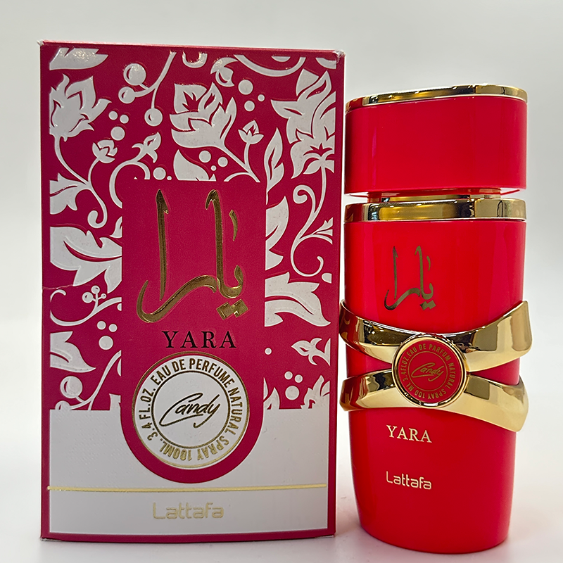 Latafa Yara Candy - Vanilla, Fruity, Citrus, Floral - Eau de Parfum Long-Lasting Fragrance for Women, 3.40 Ounce / 100 ml || The Trendora Vault
