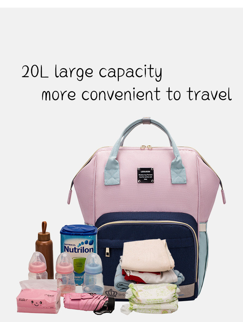 Mummy Maternity Bag – Large Capacity Diaper Bag for Travel & Everyday Use |The Trendora Vault|