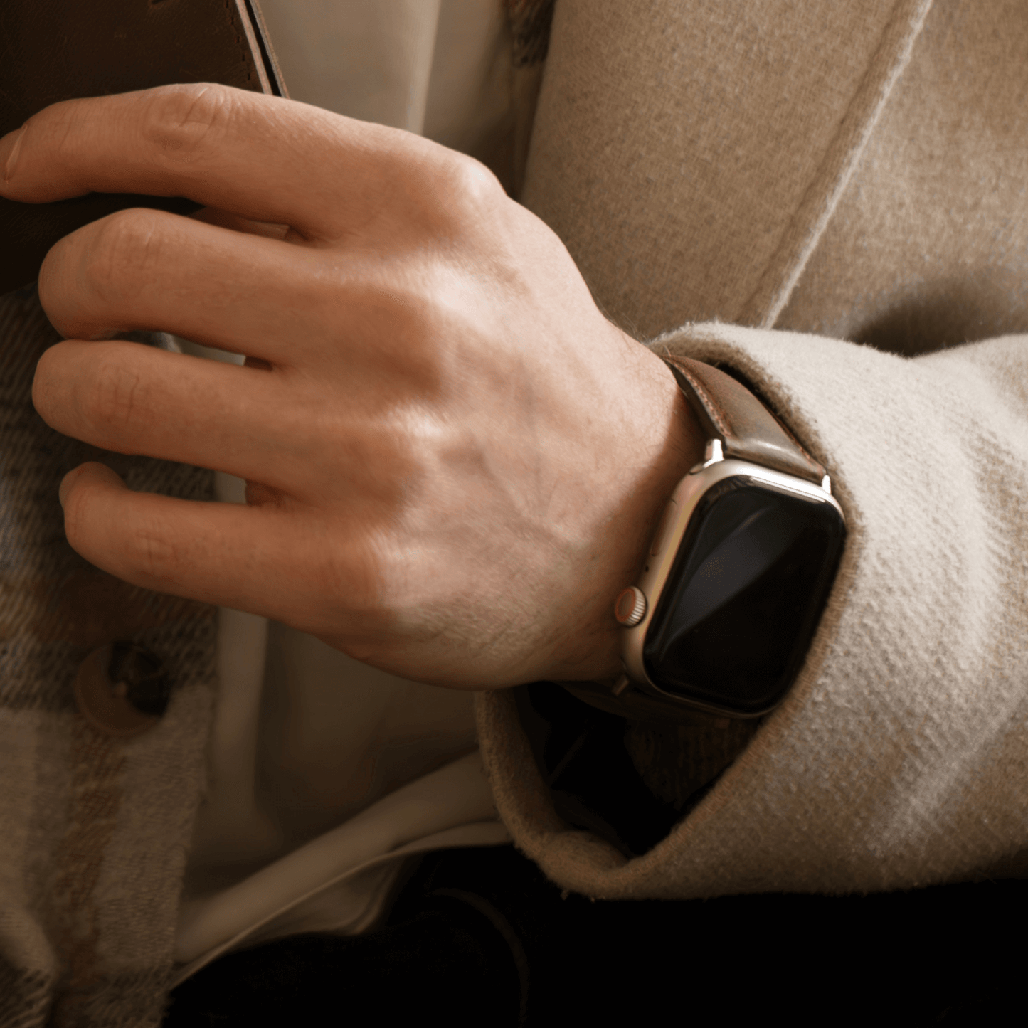 Luxury Double Wrap Dark Pink Leather Apple Watch Band – San Diego Edition |The Trendora Vault|