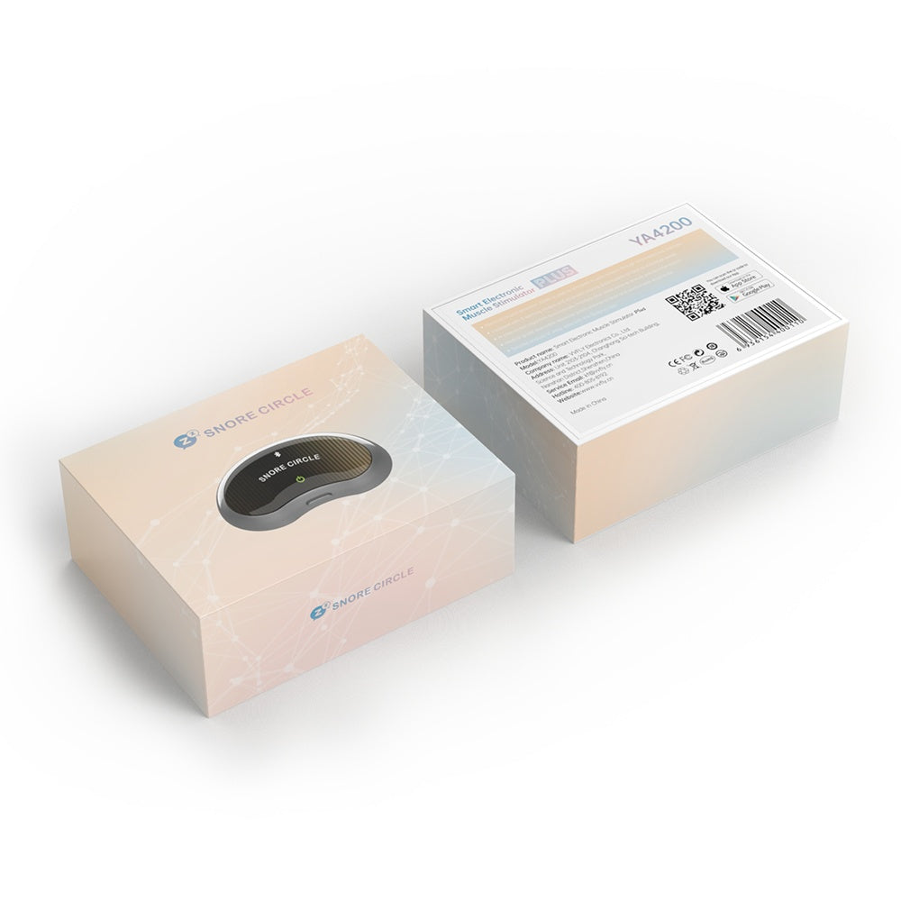 Smart Anti-Snoring Device – Electronic Muscle Stimulator for Throat Muscle Activation |The Trendora Vault|