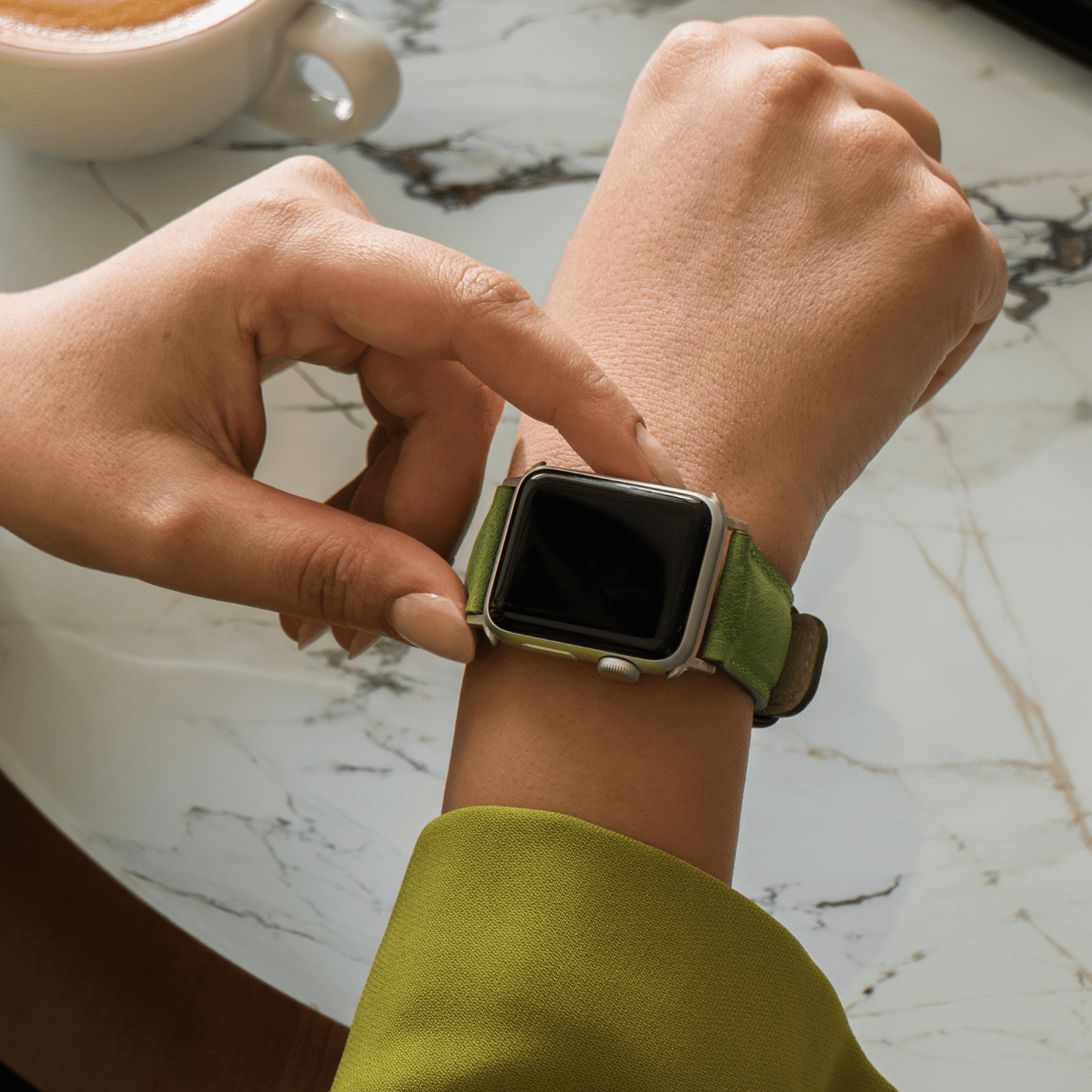 Luxury Double Wrap Dark Pink Leather Apple Watch Band – San Diego Edition |The Trendora Vault|