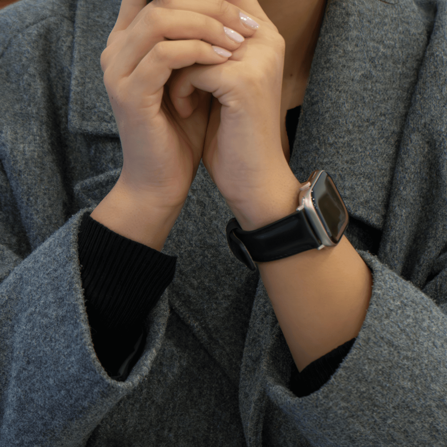 Luxury Double Wrap Dark Pink Leather Apple Watch Band – San Diego Edition |The Trendora Vault|