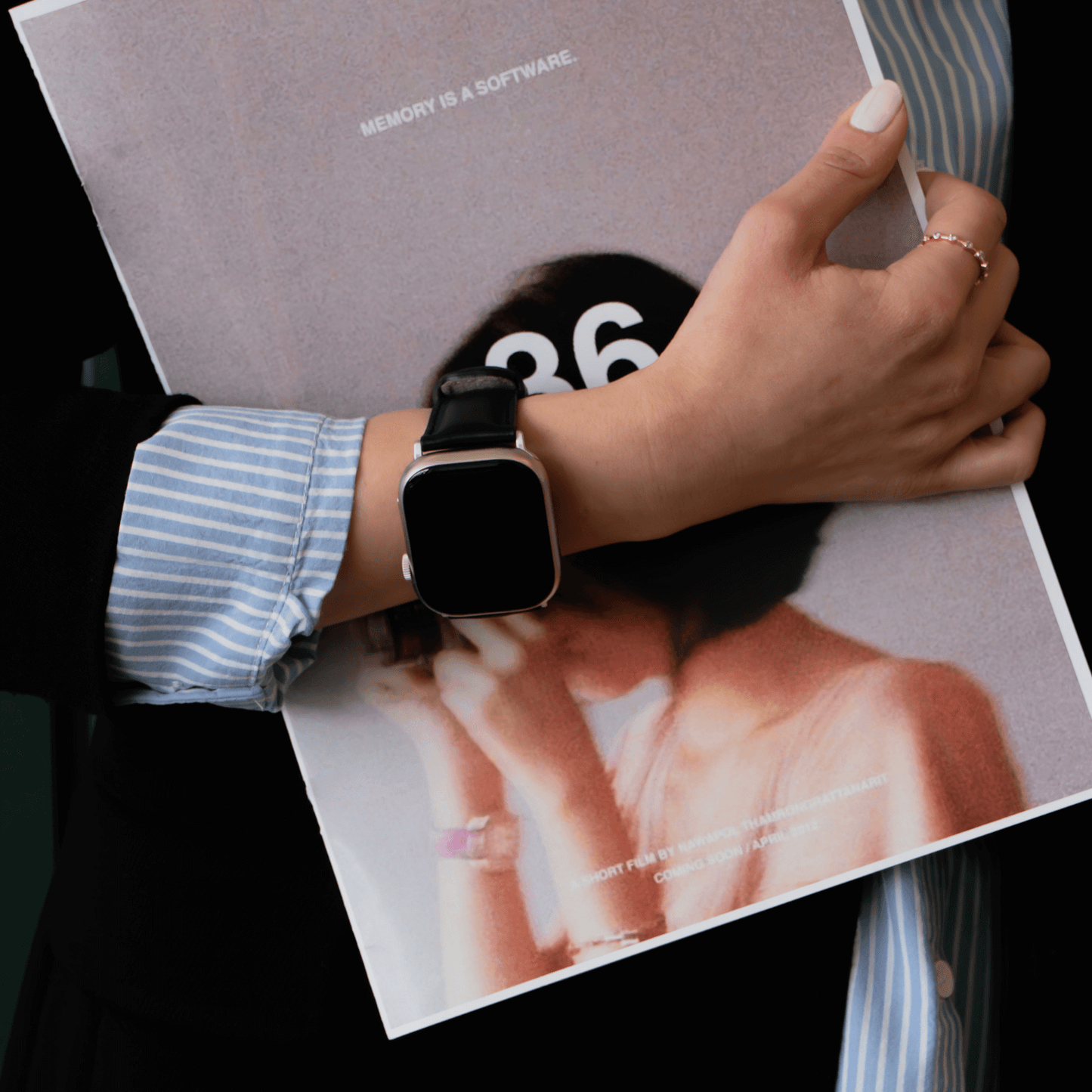 Luxury Double Wrap Dark Pink Leather Apple Watch Band – San Diego Edition |The Trendora Vault|