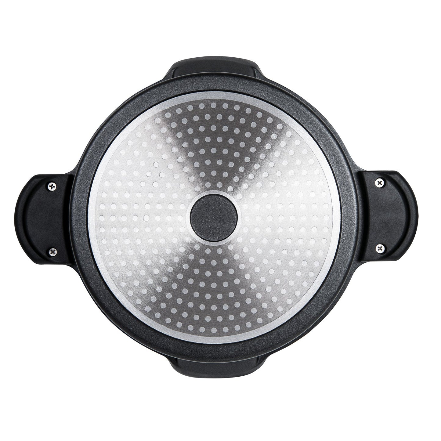 MASTERPAN 5QT Nonstick Stock & Pasta Pot9-Inch (23cm) Pot with Glass Lid & Built-in Strainer, Non-Stick Cookware for Boiling, Simmering & One-Pot Meals |The Trendora Vault|