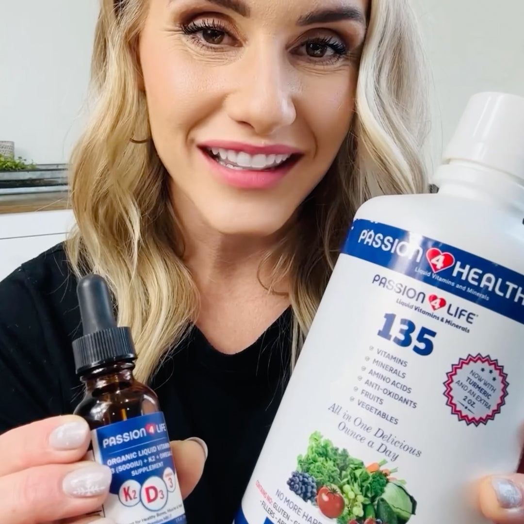 Daily Liquid Vitamin D3 K2 + Omega 3 – Immune Support, Bone Health & Heart Health Supplement |The Trendora Vault|