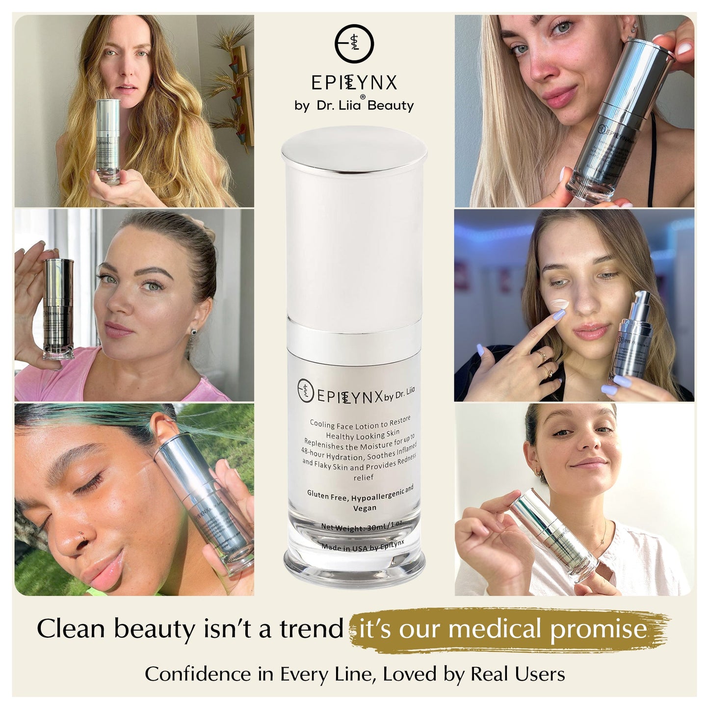 Lightweight Face Moisturizer for Sensitive & Dry Skin – Calming Hydrating Cream |The Trendora Vault||