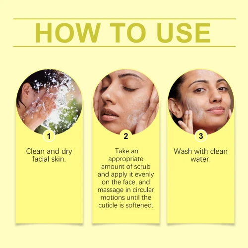 West Month Facial Scrub – Gently Exfoliates, Moisturizes, and Brightens for Smooth, Radiant Skin |The Trendora Vault|