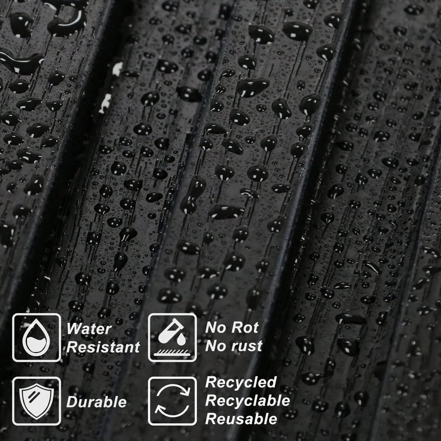 Hausvita 48 x 6 inch WPC Slat Wall Panel (16 Pack) |The Trendora Vault|