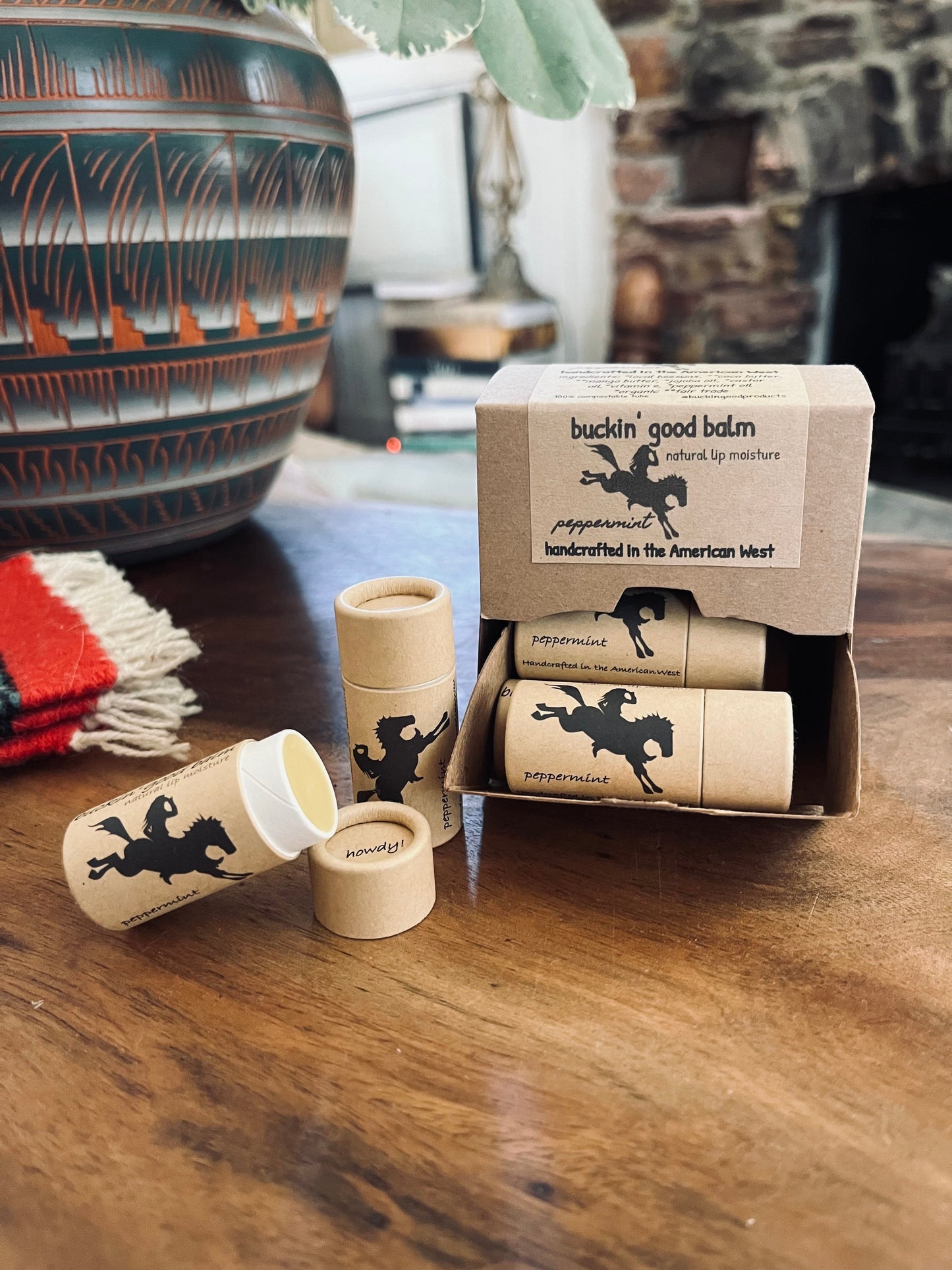 Lip Balm, PeppermintNatural Peppermint Lip Balm for Dry Lips | The Trendora Vault|