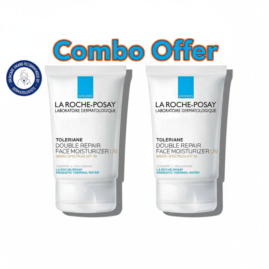 La Roche-Posay Toleriane Double Repair Face Moisturizer – Daily Moisturizer with Ceramide-3 & Niacinamide for All Skin Types, Fragrance-Free, Oil-Free, Non-Comedogenic |The Trendora Vault|