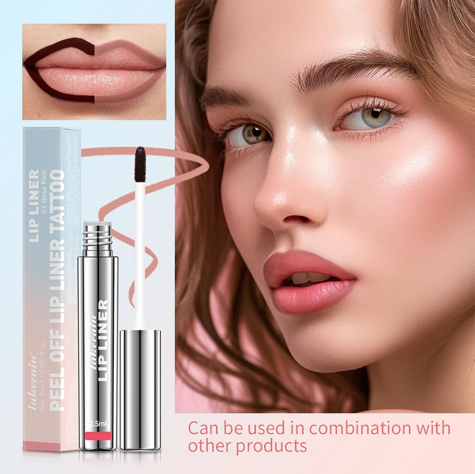 Waterproof Matte Lip Tint – Long Lasting Tear-Off Lip Gloss Stain in Brown, Contour Tint Cosmetic for All-Day Wear |The Trendora Vault|