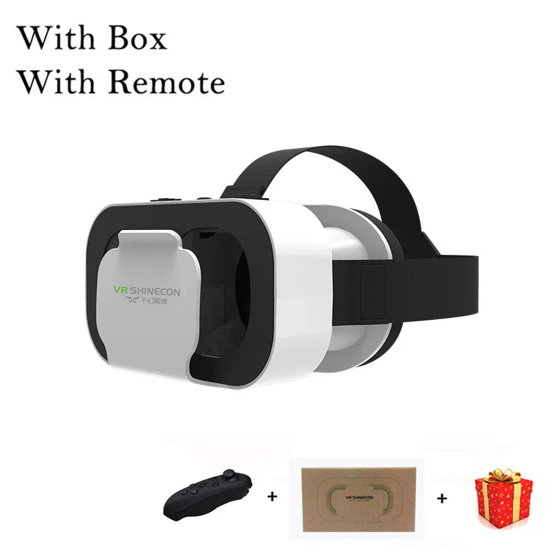 Shinecon VR Headset – Virtual Reality 3D Glasses for Smartphone Gaming & Movies with Adjustable Lenses |The Trendora Vault|