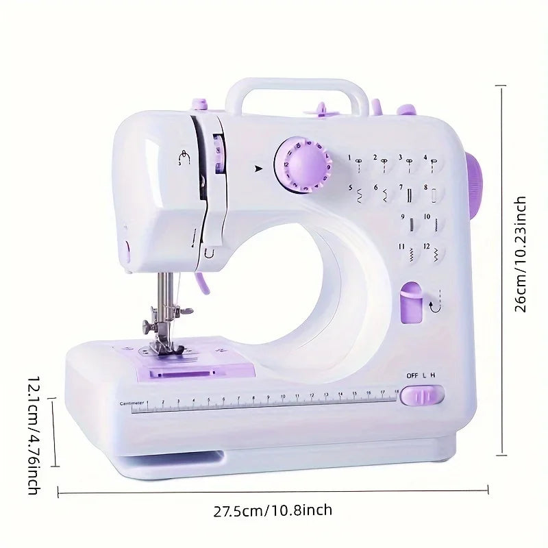 2025 Portable Electric Sewing Machine – Adjustable Speed, Backstitch Function, Easy for Beginners & Home DIY Projects |The Trendora Vault|