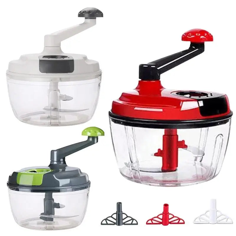 Manual Garlic Chopper & Vegetable Cutter – Multifunctional Food Processor
