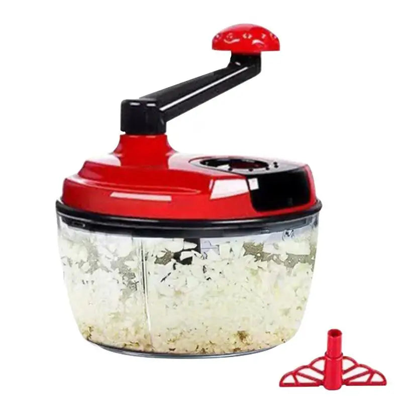 Manual Garlic Chopper & Vegetable Cutter – Multifunctional Food Processor