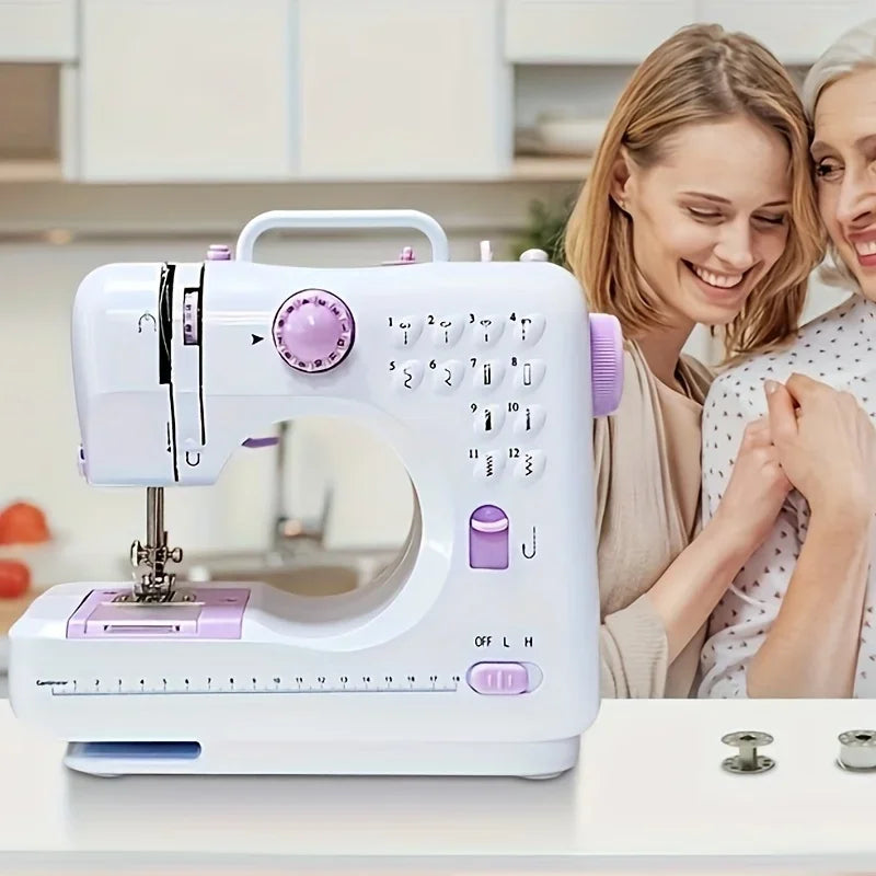 2025 Portable Electric Sewing Machine – Adjustable Speed, Backstitch Function, Easy for Beginners & Home DIY Projects |The Trendora Vault|