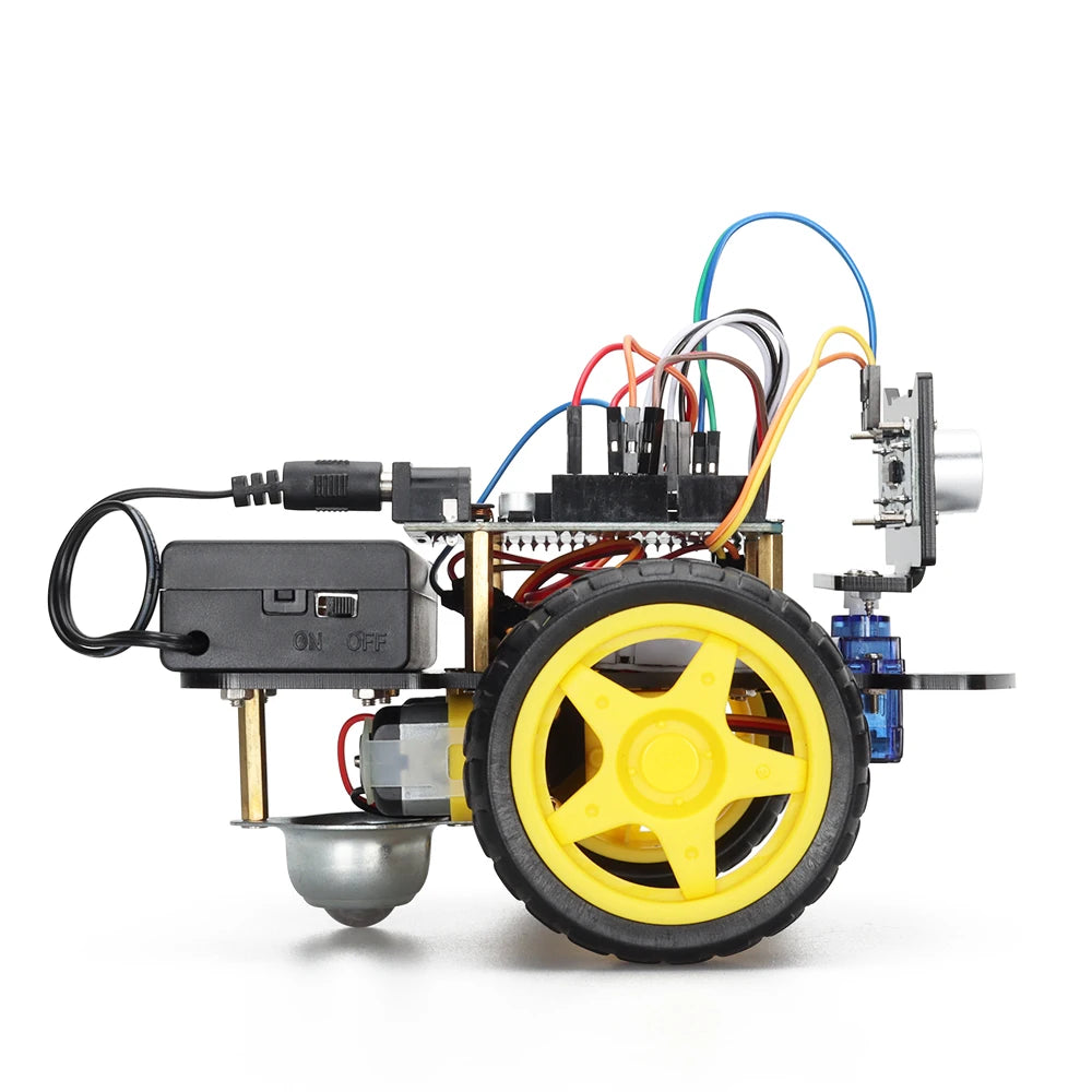 Arduino Robot Car Kit with ESP8266 WiFi – 2WD Smart DIY Electronic Kit for STEM & Coding Projects |The Trendora Vault||
