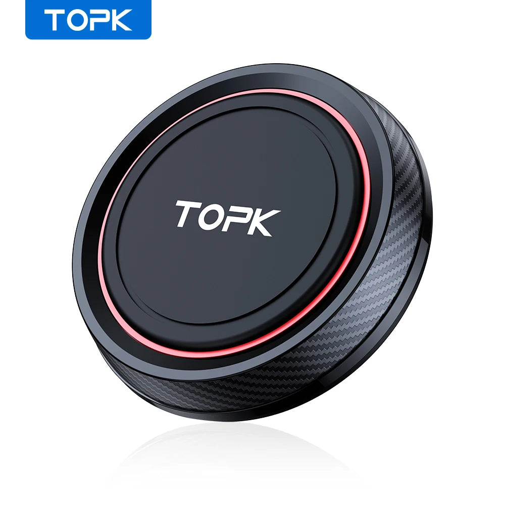 TOPK Magnetic Car Phone Holder – Strong Magnet Car Mount for Dashboard & Windshield |The Trendora Vault|