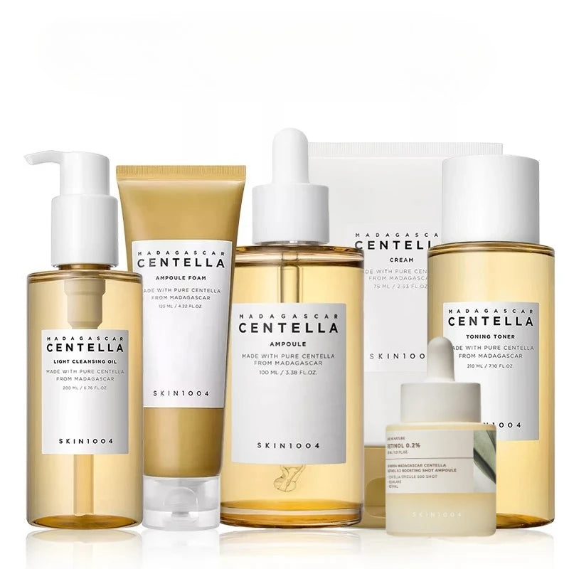 Korean Centella Retinol 0.2 Boosting Shot Ampoule Serum – Firming, Deep Hydration & Moisturizing Facial Skincare Set |The Trendora Vault|