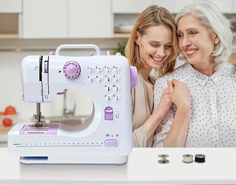 2025 Portable Electric Sewing Machine – Adjustable Speed, Backstitch Function, Easy for Beginners & Home DIY Projects |The Trendora Vault|