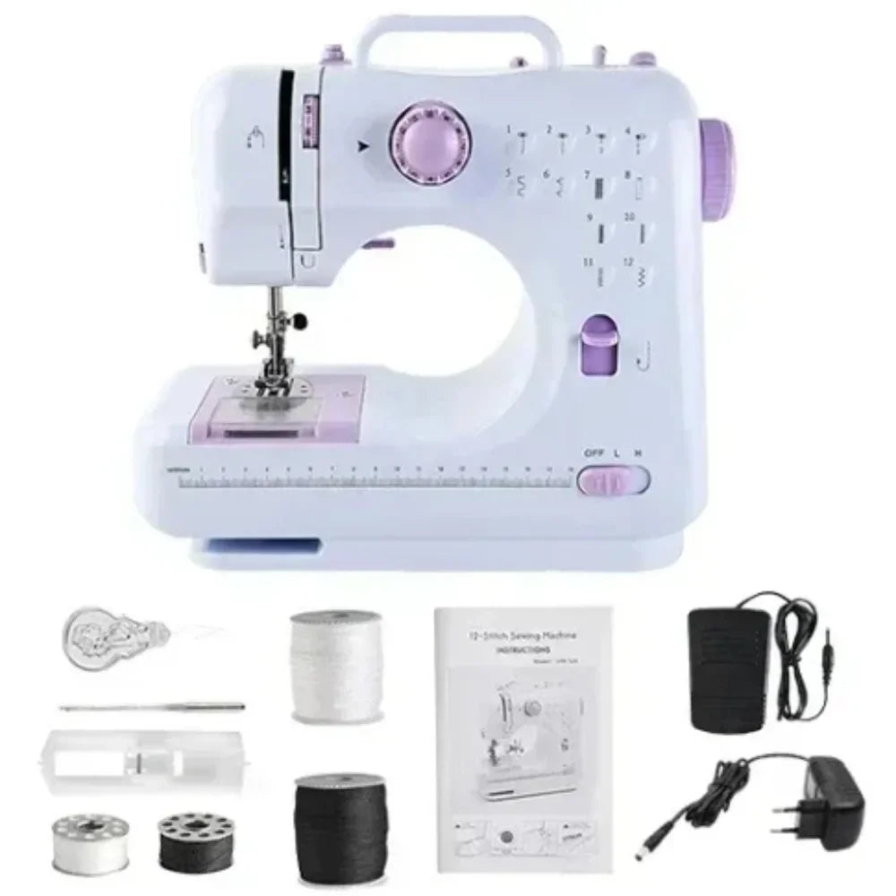 2025 Portable Electric Sewing Machine – Adjustable Speed, Backstitch Function, Easy for Beginners & Home DIY Projects |The Trendora Vault|