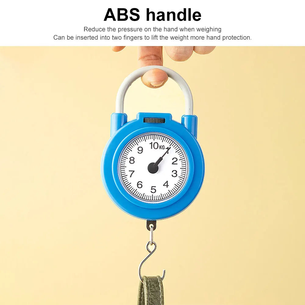 10KG Digital Mini Pocket Scale – 0.1KG Precision Fishing, Travel, and Luggage Weighing Scale with Hook for Outdoor Use |The Trendora Vault|