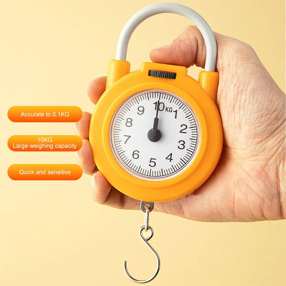 10KG Digital Mini Pocket Scale – 0.1KG Precision Fishing, Travel, and Luggage Weighing Scale with Hook for Outdoor Use |The Trendora Vault|