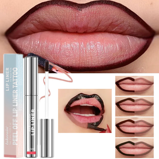 Waterproof Matte Lip Tint – Long Lasting Tear-Off Lip Gloss Stain in Brown, Contour Tint Cosmetic for All-Day Wear |The Trendora Vault|