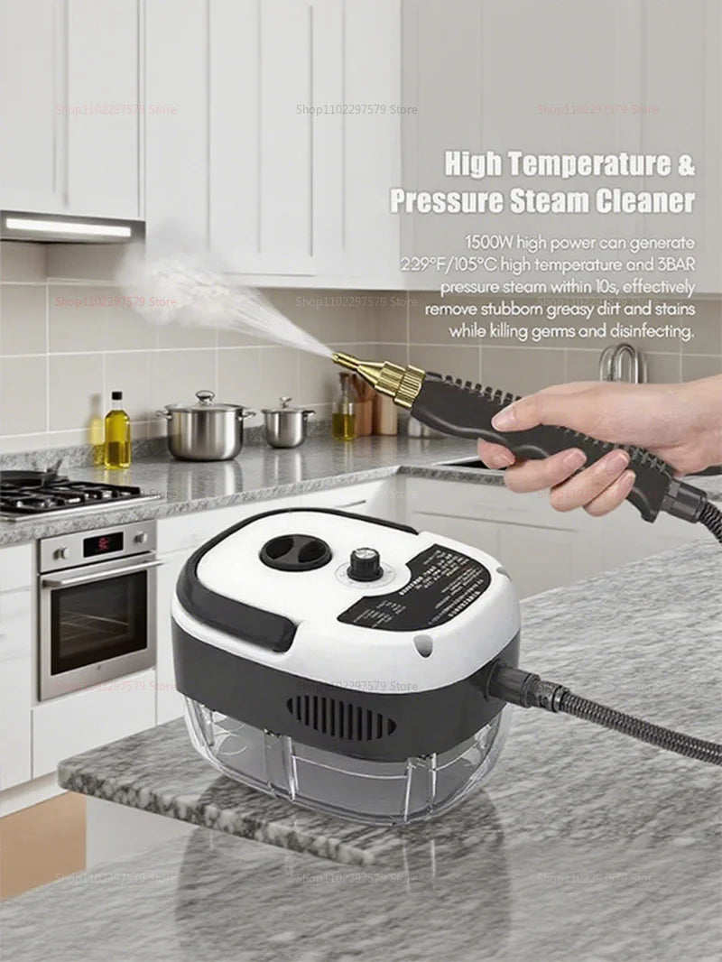 2025 High-Temperature Steam Cleaner – Powerful 220V Disinfection for Kitchen Range Hood, Air Conditioner, Car & Home Use – Multi-Scene Steam Cleaning Machine |The Trendora Vault|