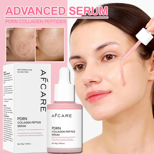 Collagen Peptide Facial Serum Targets Dull Skin Boosts Skin Elasticity Stimulates Skin Renewal Repair Salmon PDRN KOREAN Product || The Trendora Vault|