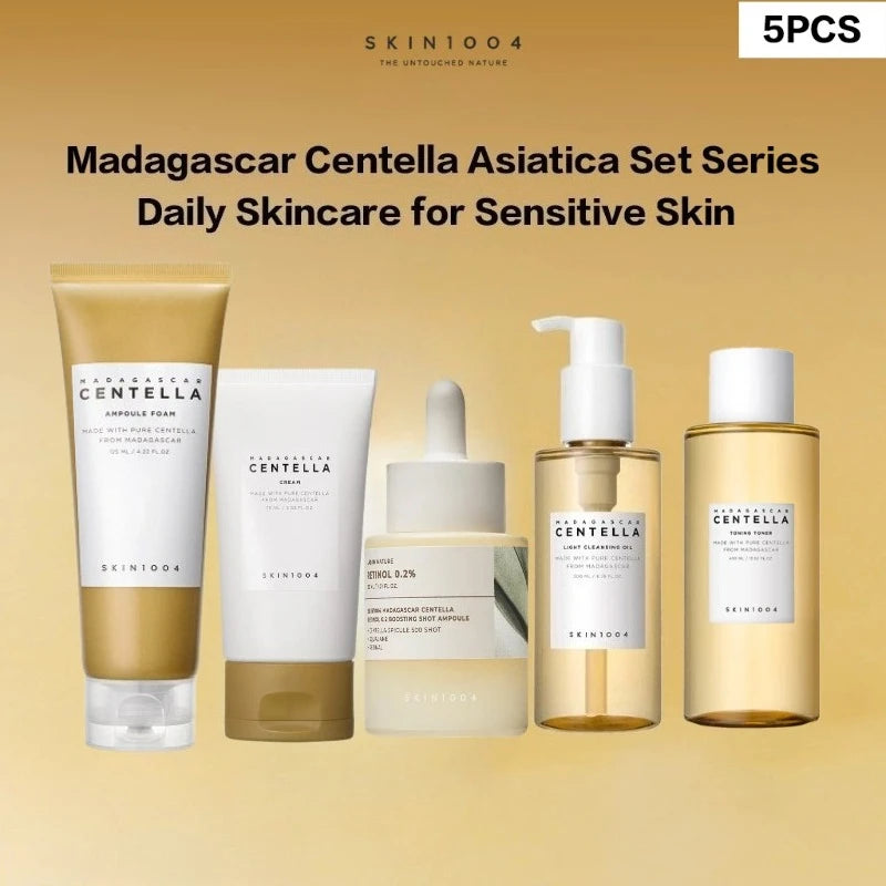 Korean Centella Retinol 0.2 Boosting Shot Ampoule Serum – Firming, Deep Hydration & Moisturizing Facial Skincare Set |The Trendora Vault|