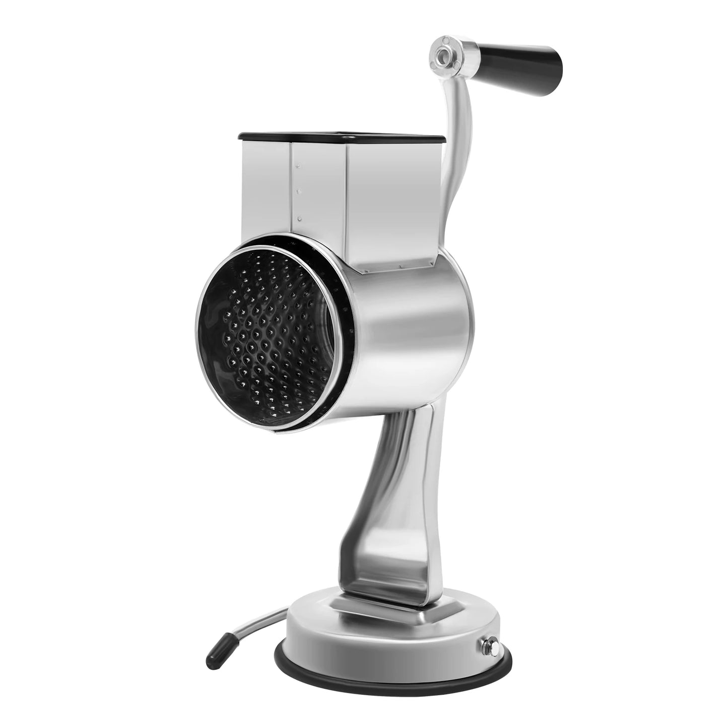 Rotary Grater W/5 Blades Stainless Steel Manual Grinder Vegetable Slicer Peanut Nuts Grinder Cheese Vegetable Shredder