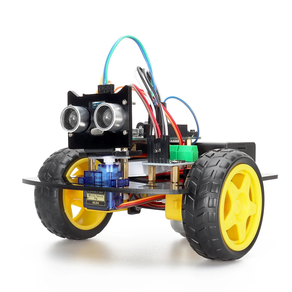 Arduino Robot Car Kit with ESP8266 WiFi – 2WD Smart DIY Electronic Kit for STEM & Coding Projects |The Trendora Vault||