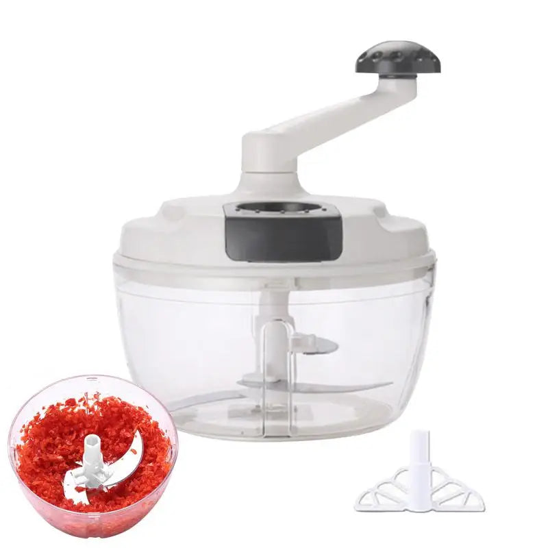 Manual Garlic Chopper & Vegetable Cutter – Multifunctional Food Processor