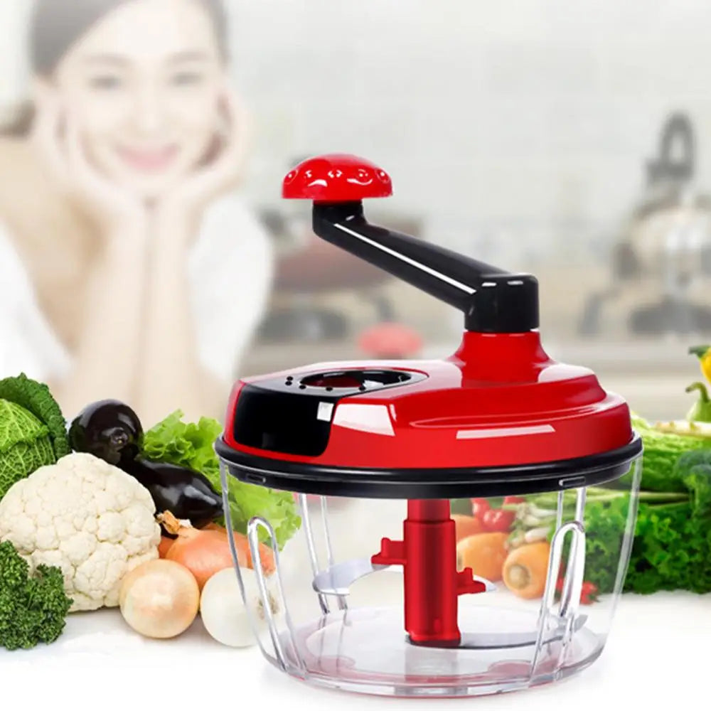 Manual Garlic Chopper & Vegetable Cutter – Multifunctional Food Processor