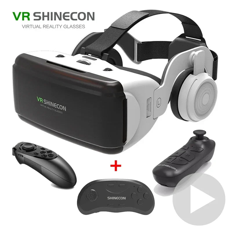 3D VR Glasses – Virtual Reality Headset for Smartphone Gaming & 360° Movies with Adjustable Lenses |The Trendora Vault|