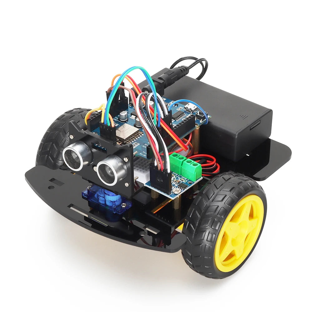 Arduino Robot Car Kit with ESP8266 WiFi – 2WD Smart DIY Electronic Kit for STEM & Coding Projects |The Trendora Vault||