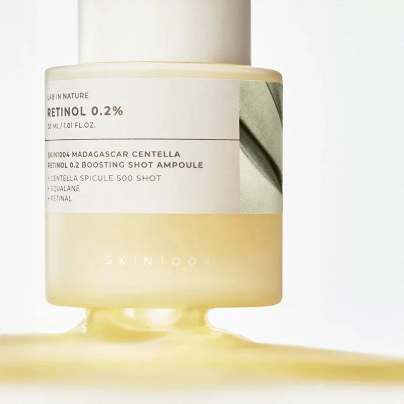 Korean Centella Retinol 0.2 Boosting Shot Ampoule Serum – Firming, Deep Hydration & Moisturizing Facial Skincare Set |The Trendora Vault|