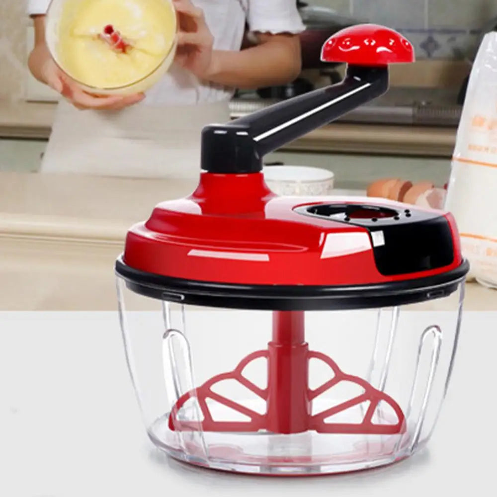 Manual Garlic Chopper & Vegetable Cutter – Multifunctional Food Processor