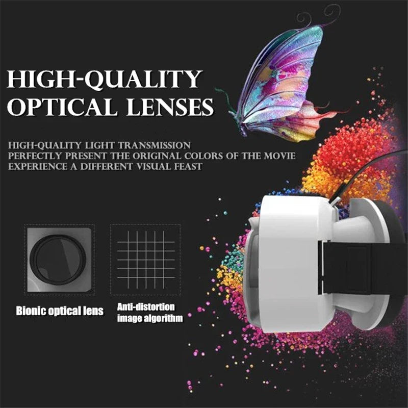 Shinecon VR Headset – Virtual Reality 3D Glasses for Smartphone Gaming & Movies with Adjustable Lenses |The Trendora Vault|