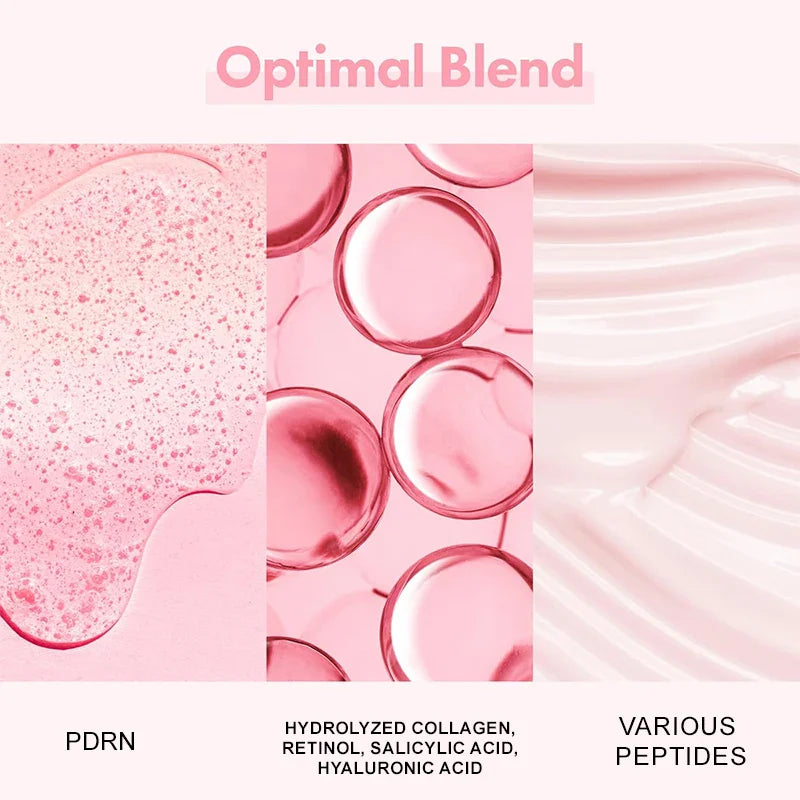 Collagen Peptide Facial Serum Targets Dull Skin Boosts Skin Elasticity Stimulates Skin Renewal Repair Salmon PDRN KOREAN Product || The Trendora Vault|