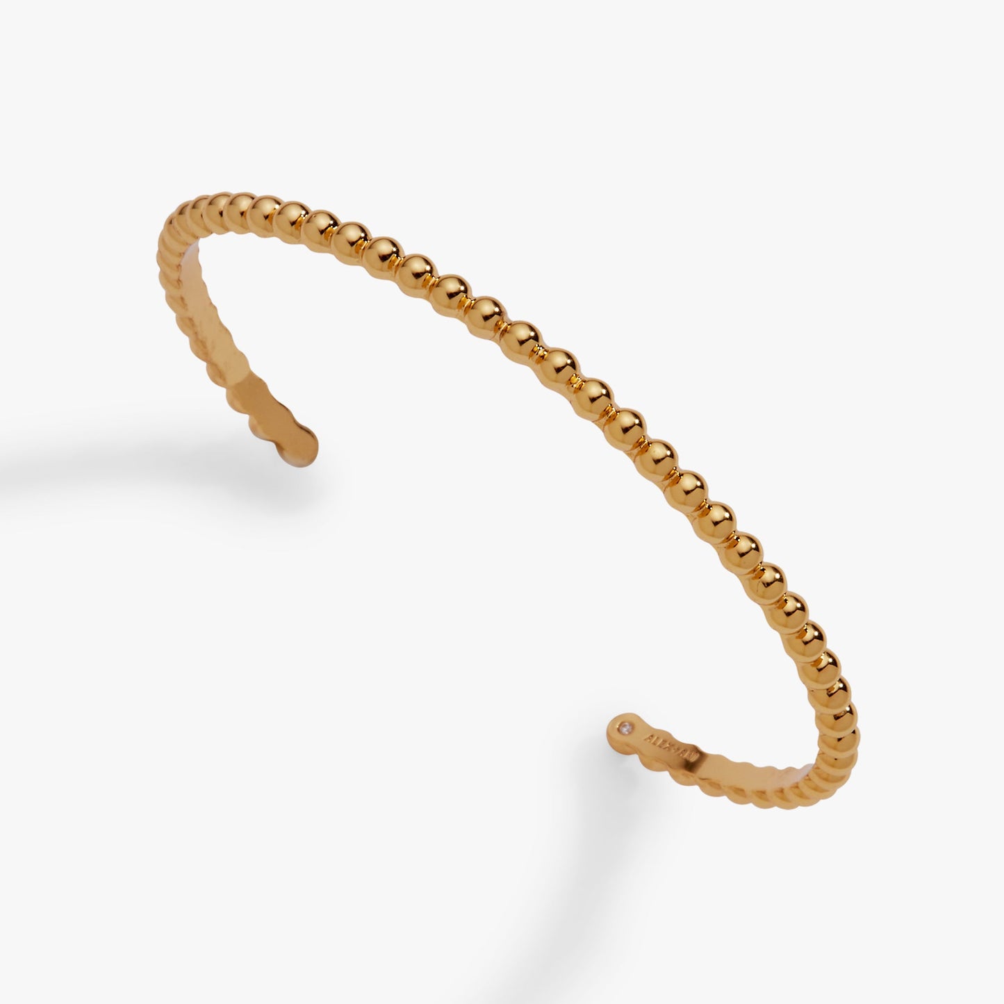 Gold Beaded Cuff Bracelet – Elegant Women’s Fashion Jewelry | The Trendora Vault
