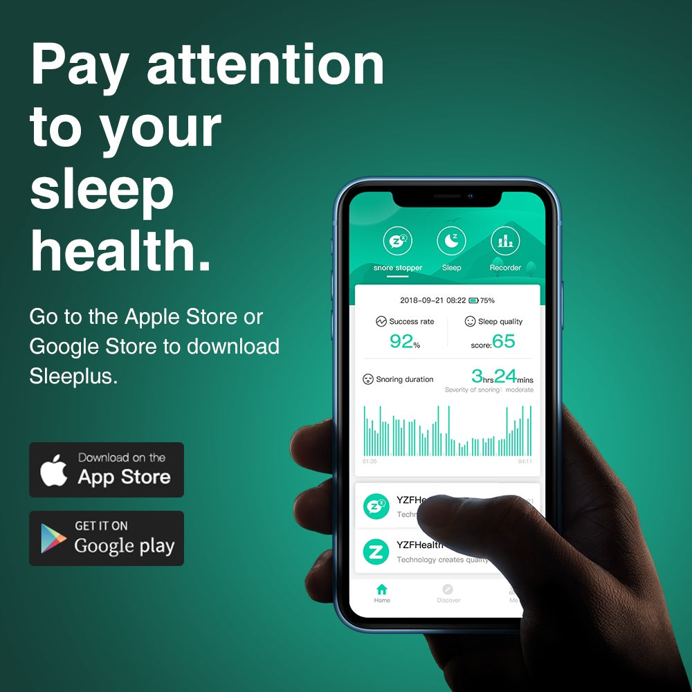 Smart Anti-Snoring Device – Electronic Muscle Stimulator for Throat Muscle Activation |The Trendora Vault|