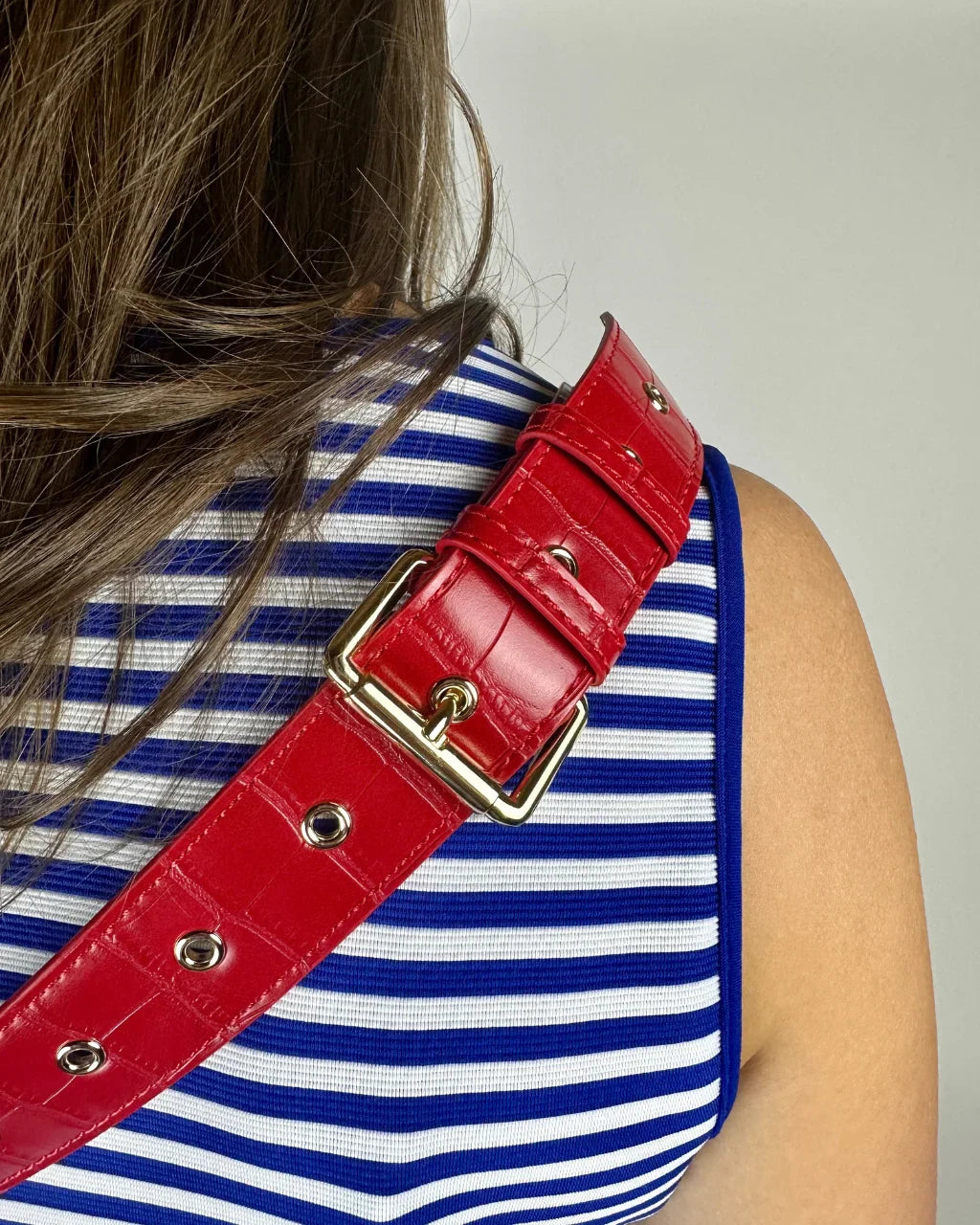 The Ono Crossbody Belt Bag – Cardinal Red | Stylish Hands-Free Waist Pack |The Trendora Vault||