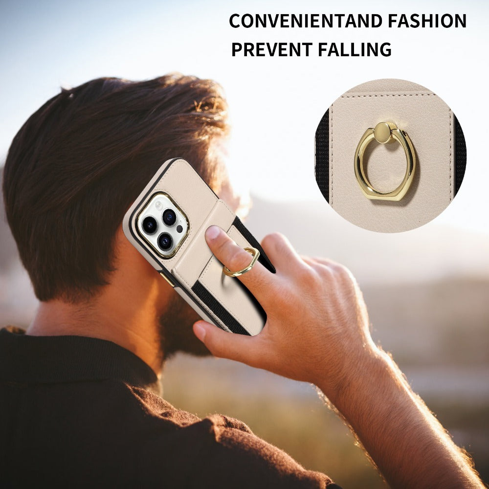Flexible Ring Camera Phone Case – 360° Stand & Shockproof Protection |The Trendora Vault|