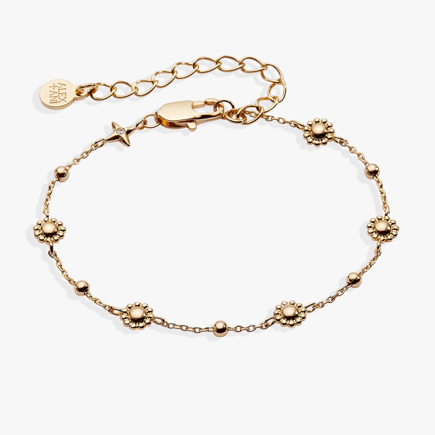 Floret Chain Bracelet | Stylish Floral Bracelet for Women | The Trendora Vault