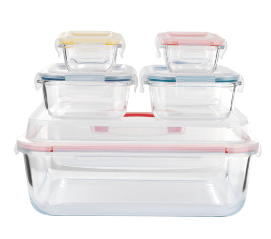 Bake & Carry Glass Baking Dish Set with Lids – Oven, Microwave & Freezer Safe, Portable Glass Cookware for Baking, Storing & Transporting Food |The Trendora Vault|